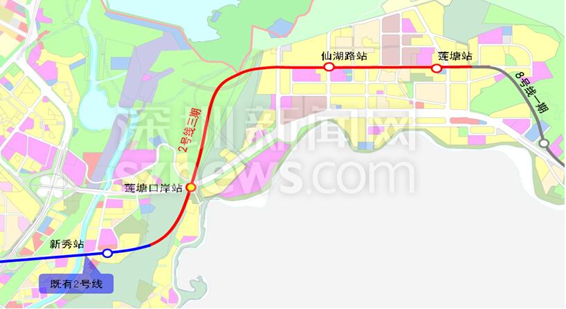 深圳地鐵2號(hào)線東延段（站點(diǎn)、線路圖、開通時(shí)間、最新消息）